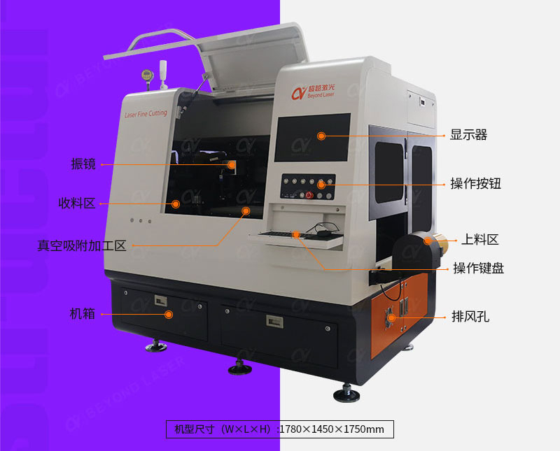 FPC覆蓋膜單頭自動切割機(jī)結(jié)構(gòu)