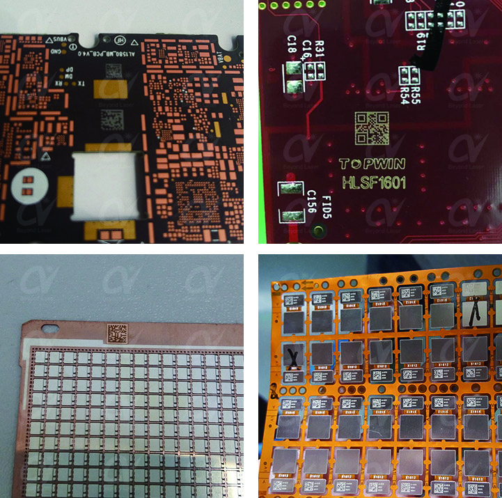 PCB二維碼激光打標