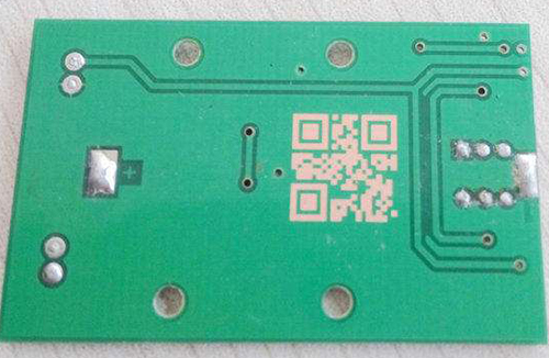 PCB二維碼激光打標